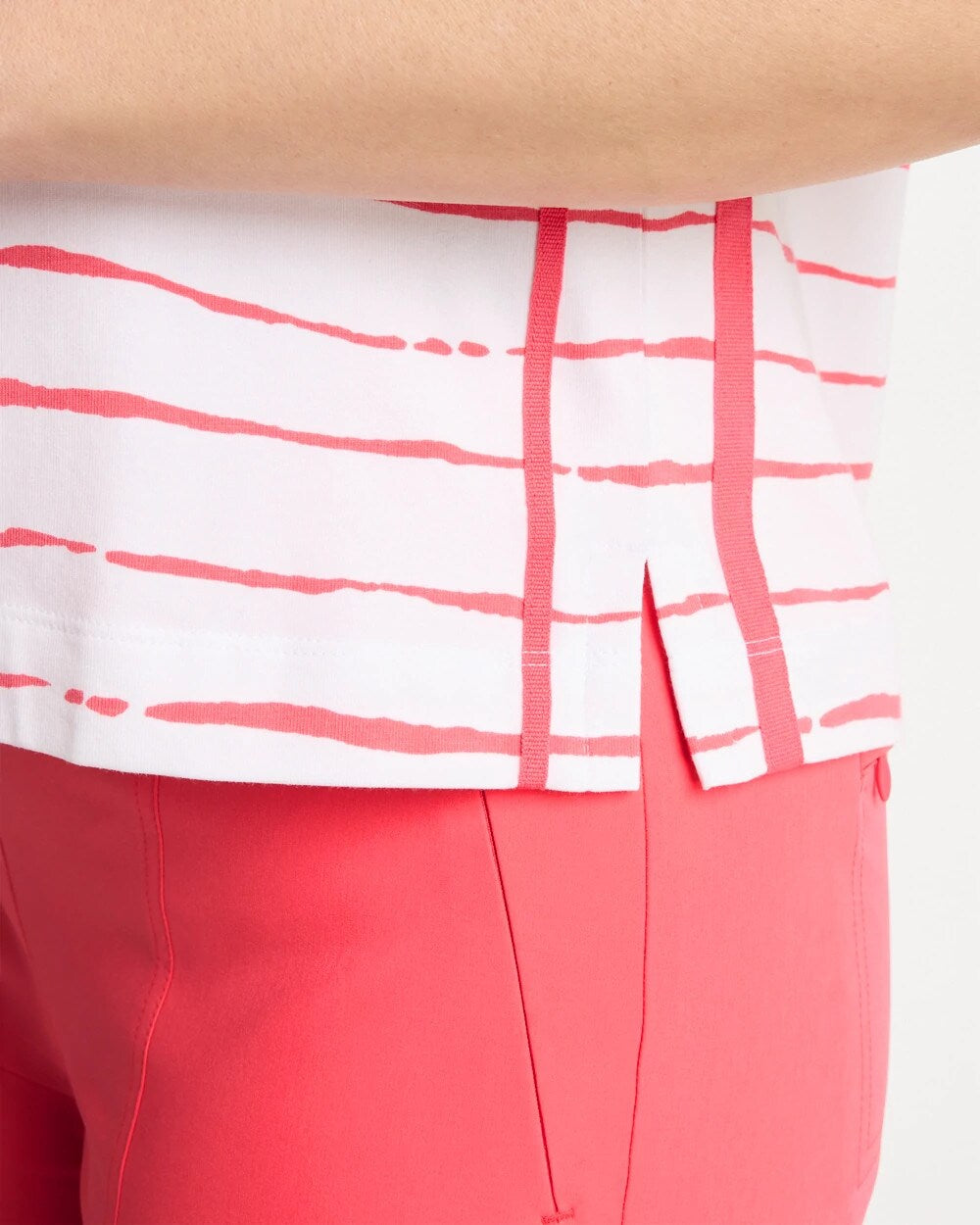 Zenergy UPF Striped Dolman Tee