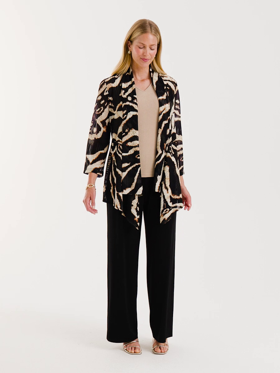 Travelers Safari Wheat Mesh Cardigan