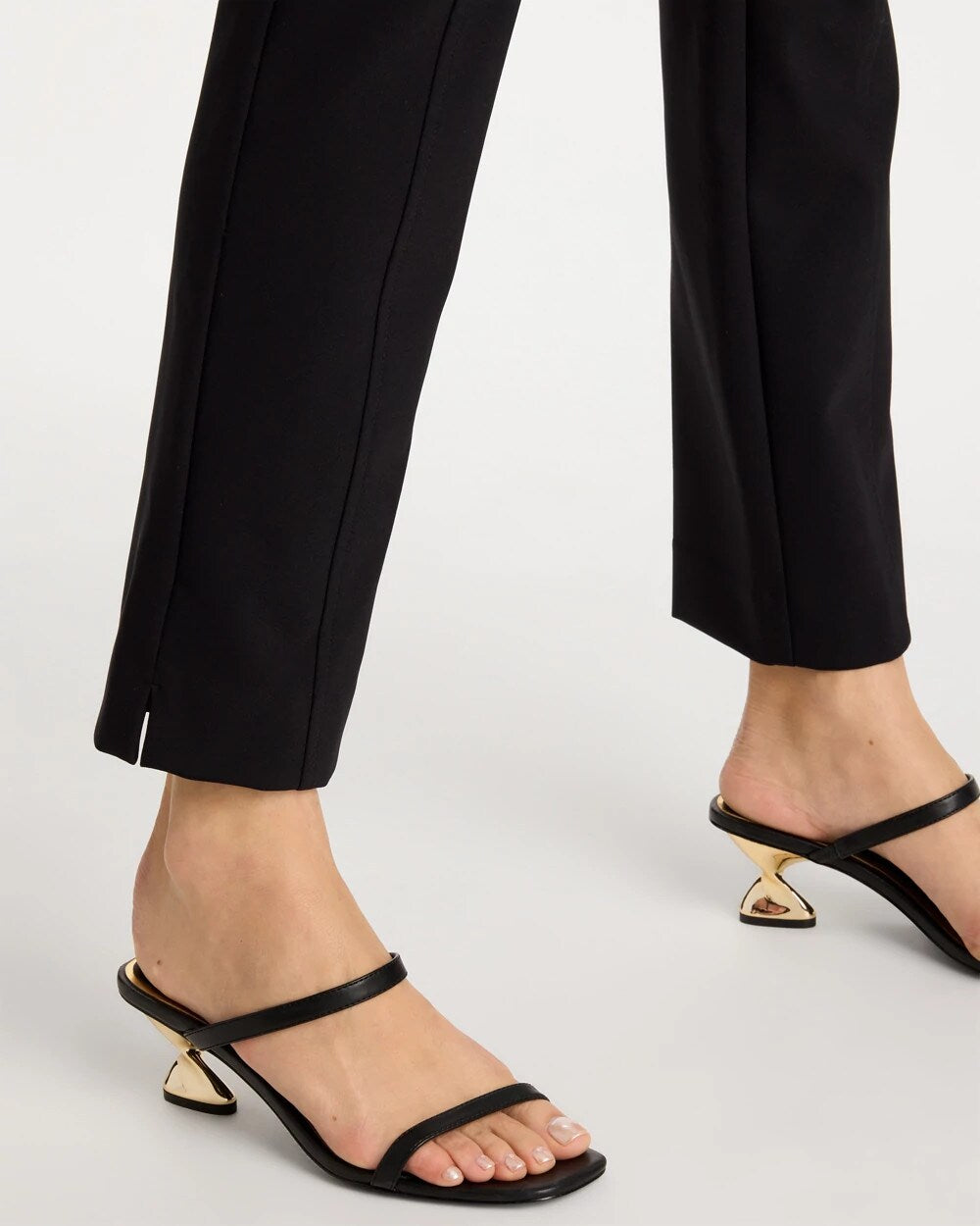 Petite Juliet Bi-Stretch Slim Ankle Pants