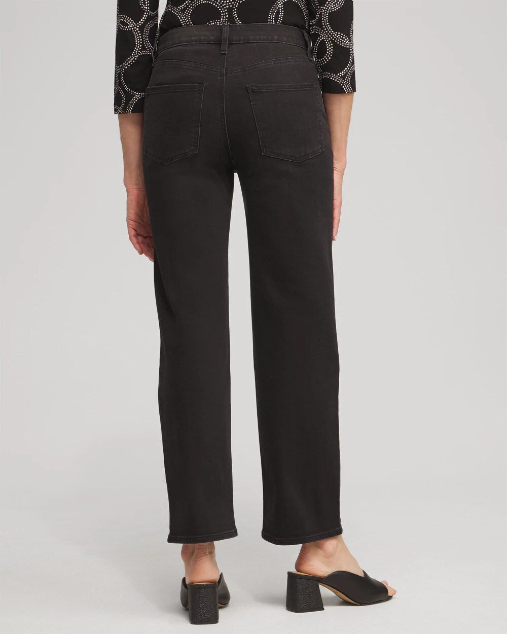 High Rise Straight Jeans