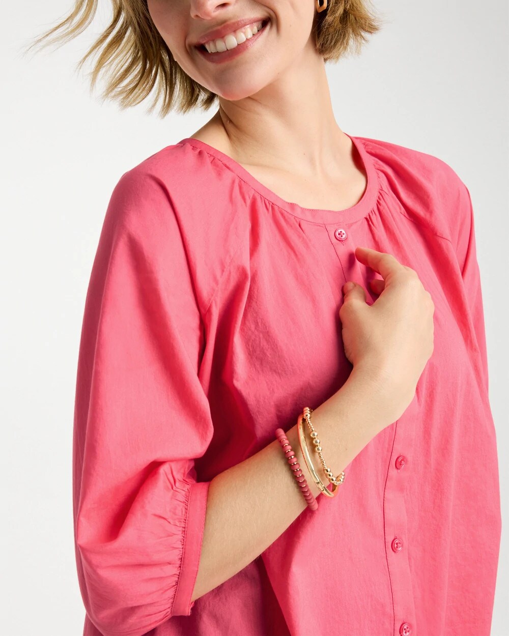 Cotton Voile Blouse