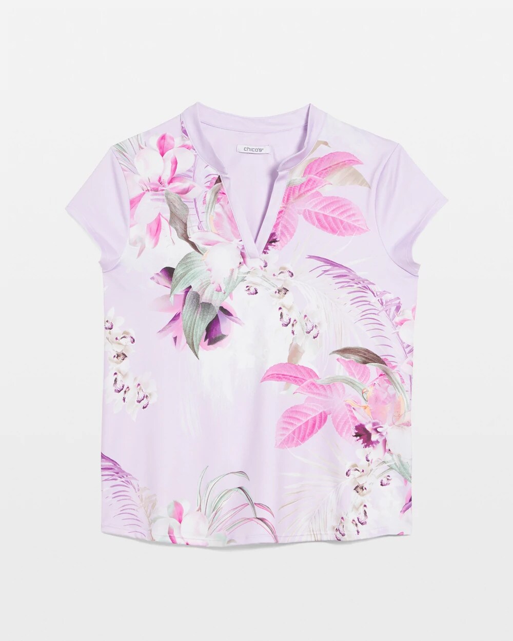 Zenergy UPF Floral Polo