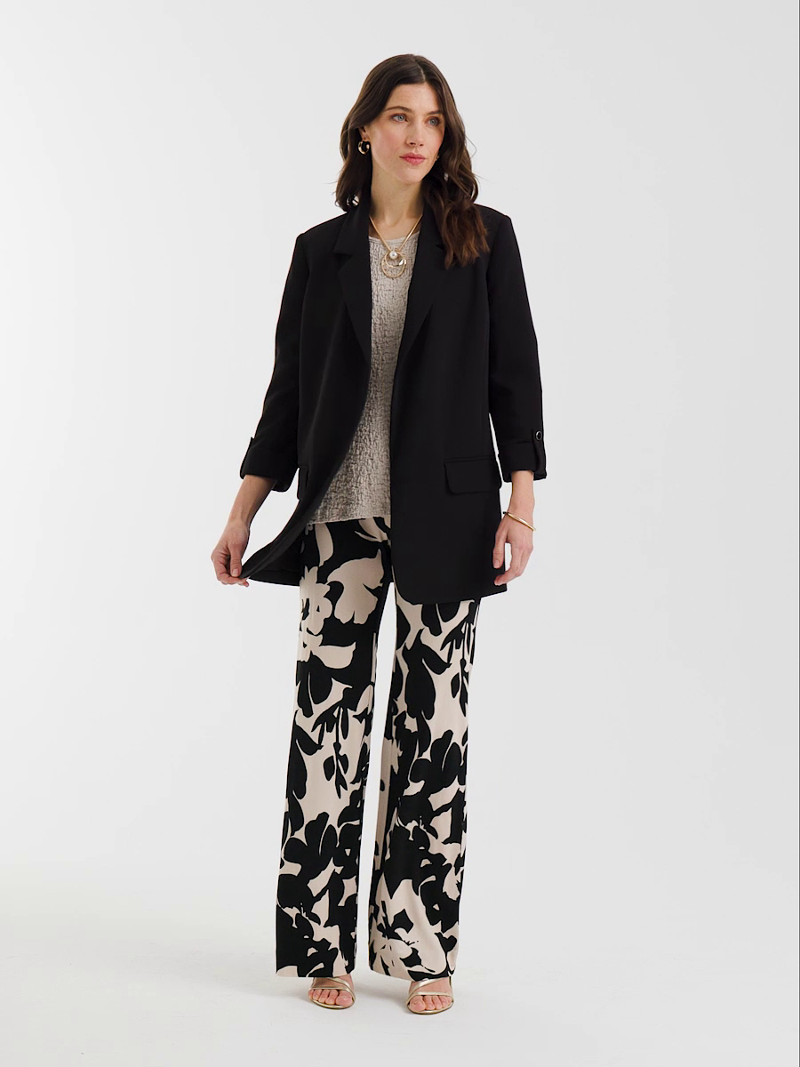 Shadow Blossom Matte Jersey Pants