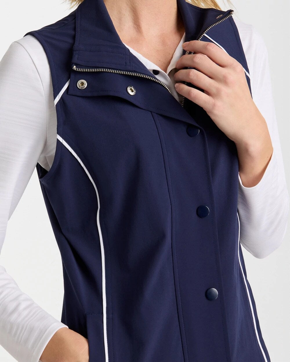 Zenergy UPF Full Snap Vest