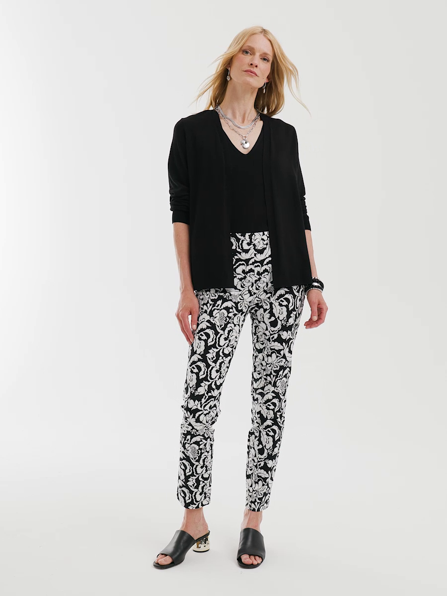 Brigitte Bouquet Ankle Pants