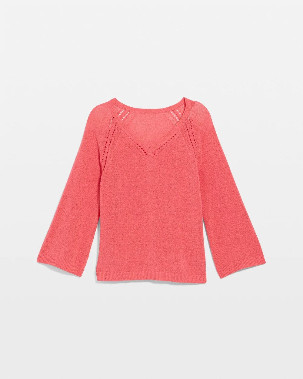 Cotton-Blend Pullover Sweater