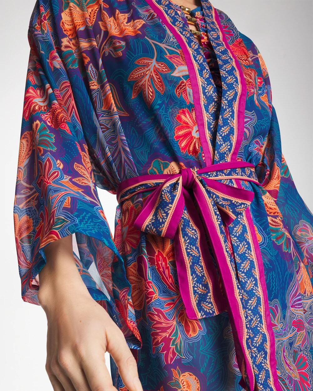 Miraclesuit Decoupage Kimono