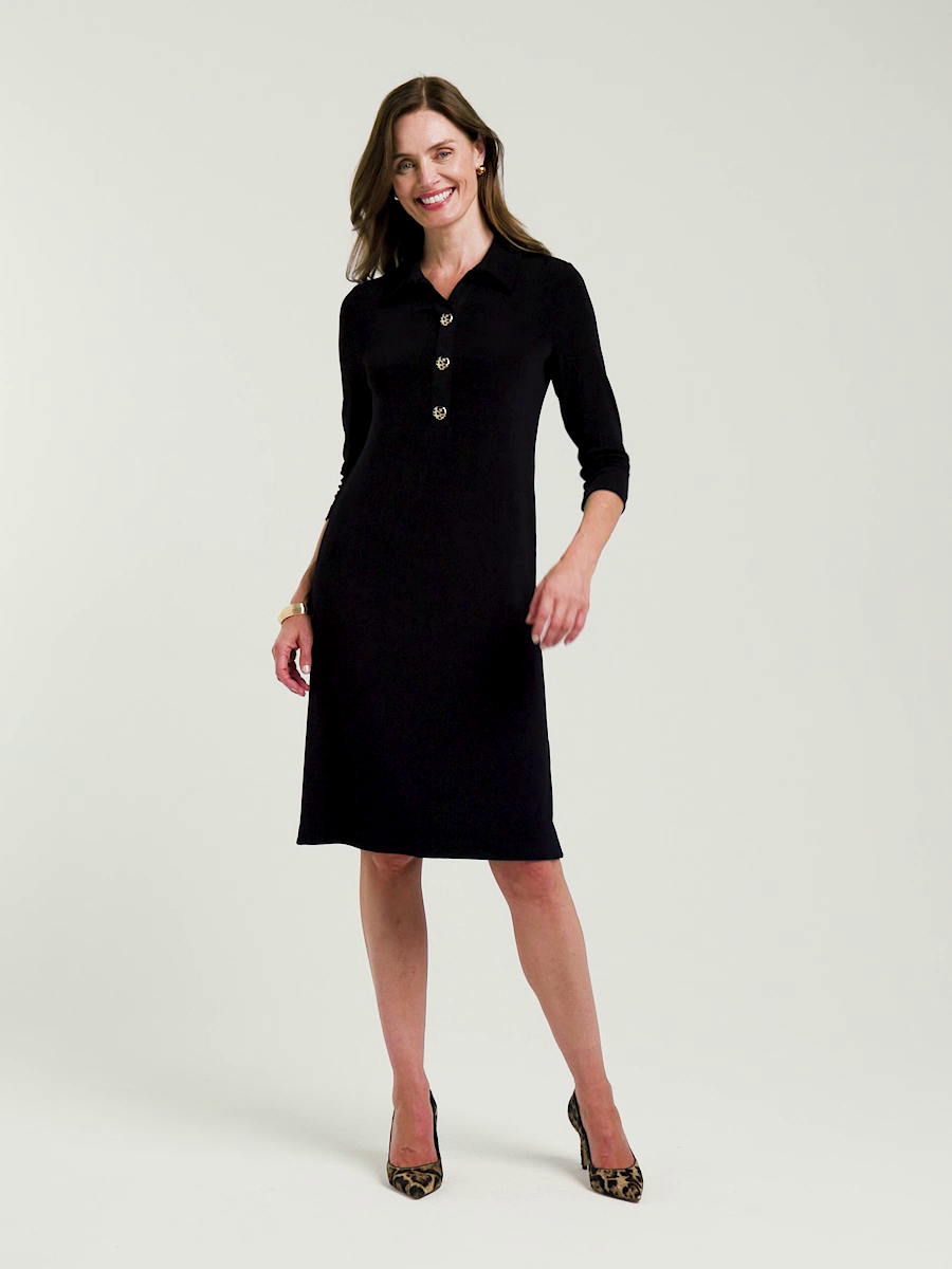 Travelers 3/4 Sleeve Dress