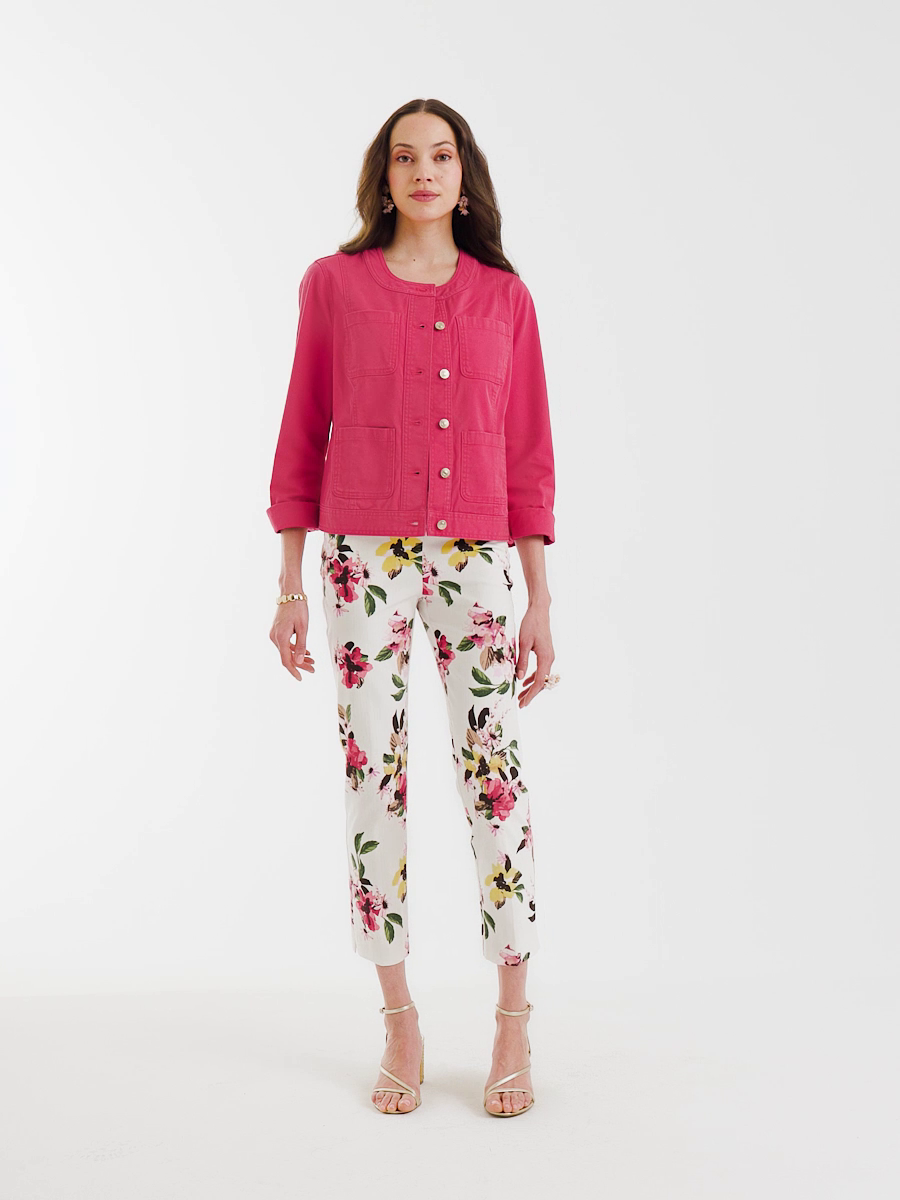 Brigitte Slim Mari Bloom Crop