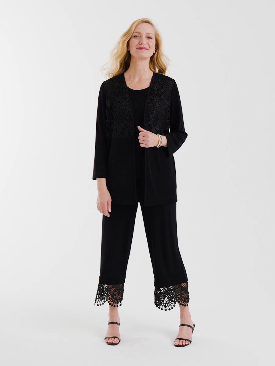Travelers Collection Lace Jacket