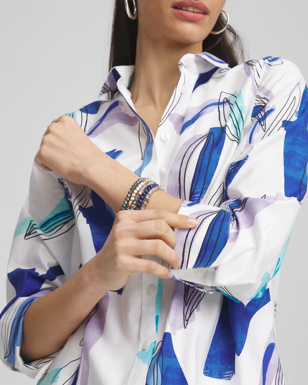 No Iron Coastal Stretch Shirt