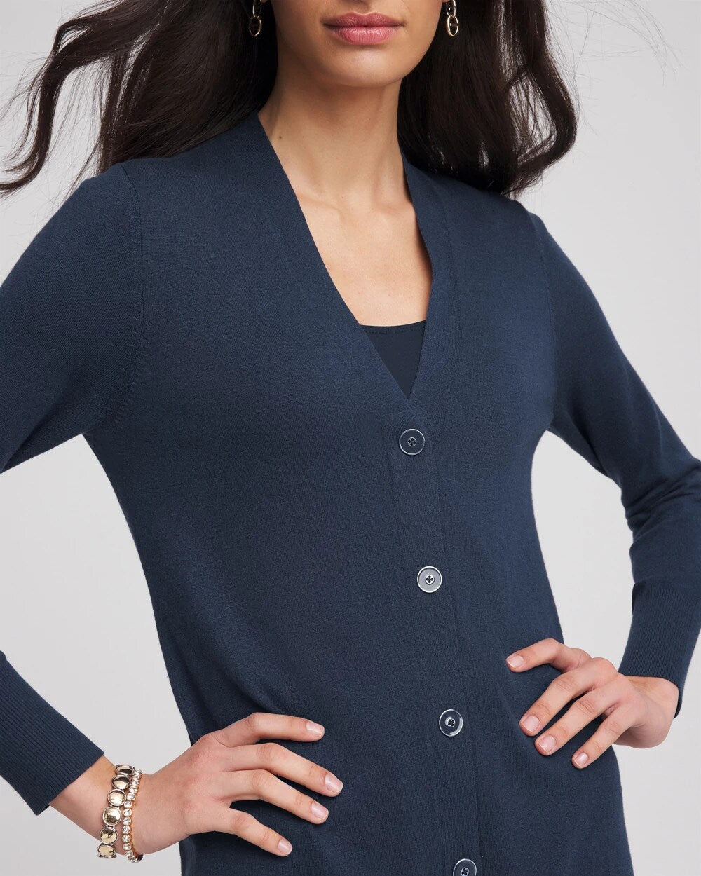 Novelty Duster Button Cardigan