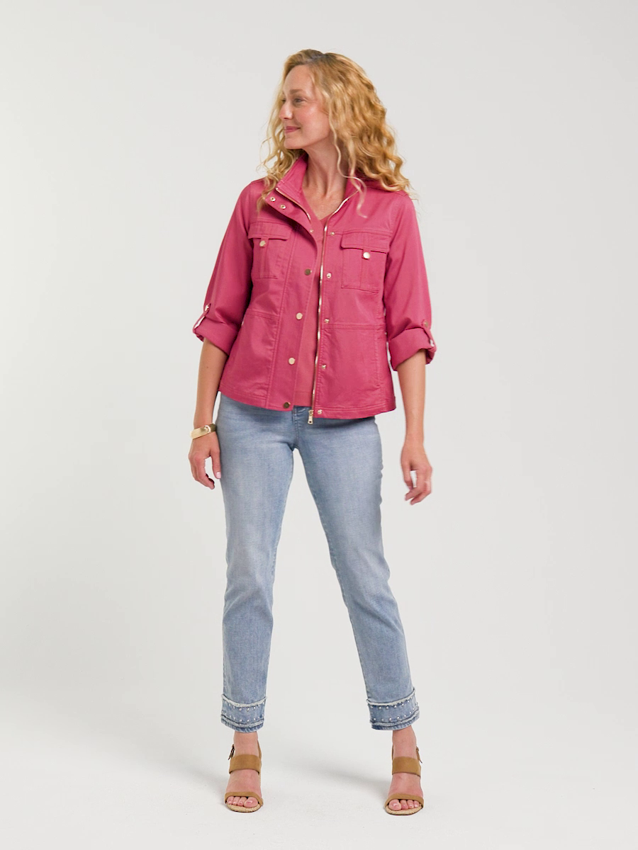 Soft-Stretch Utility Jacket