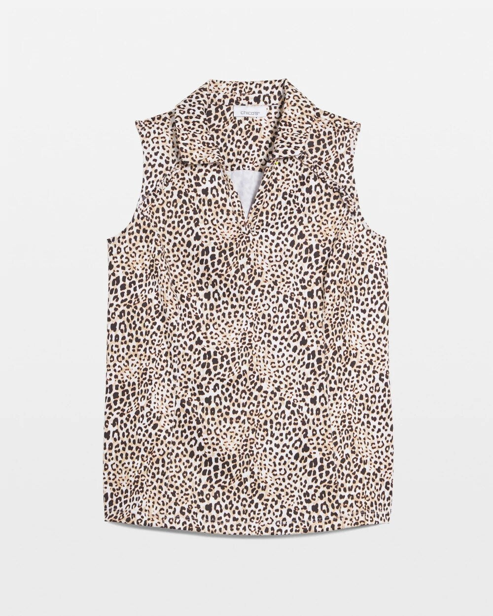 Zenergy UPF Sleeveless Ruffle Polo
