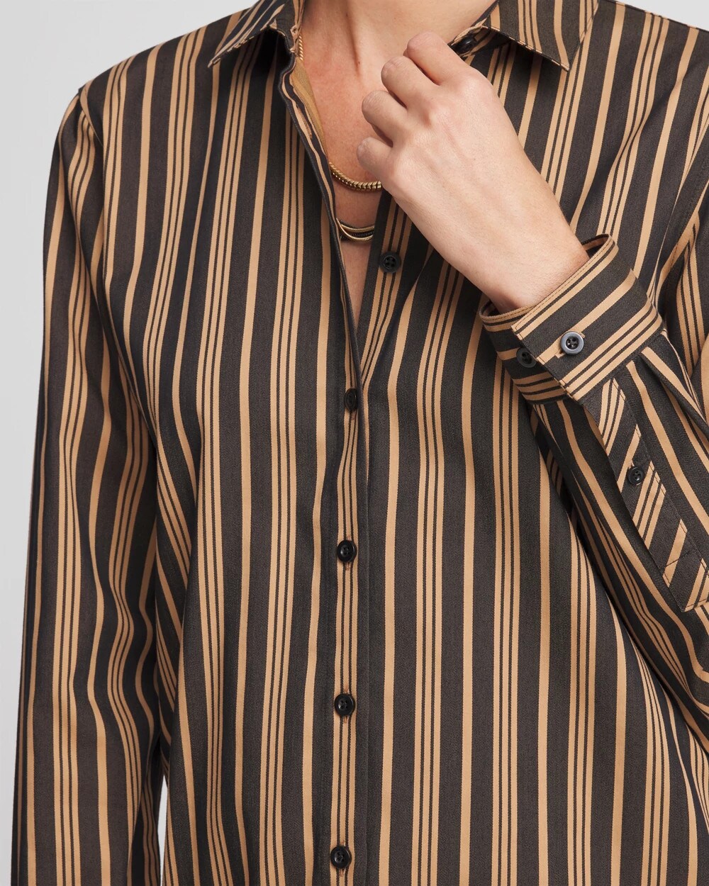 No Iron Stripe Tunic