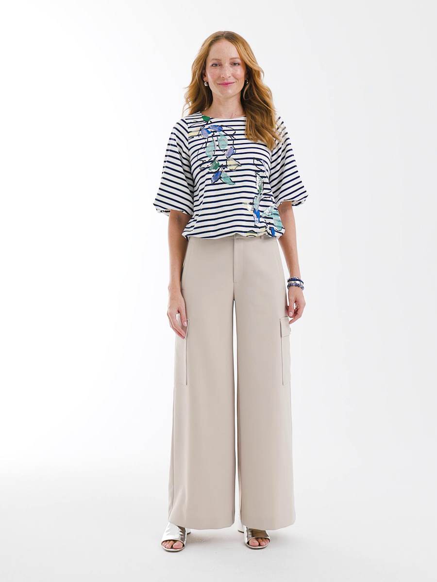 Cargo Wide Leg Pants
