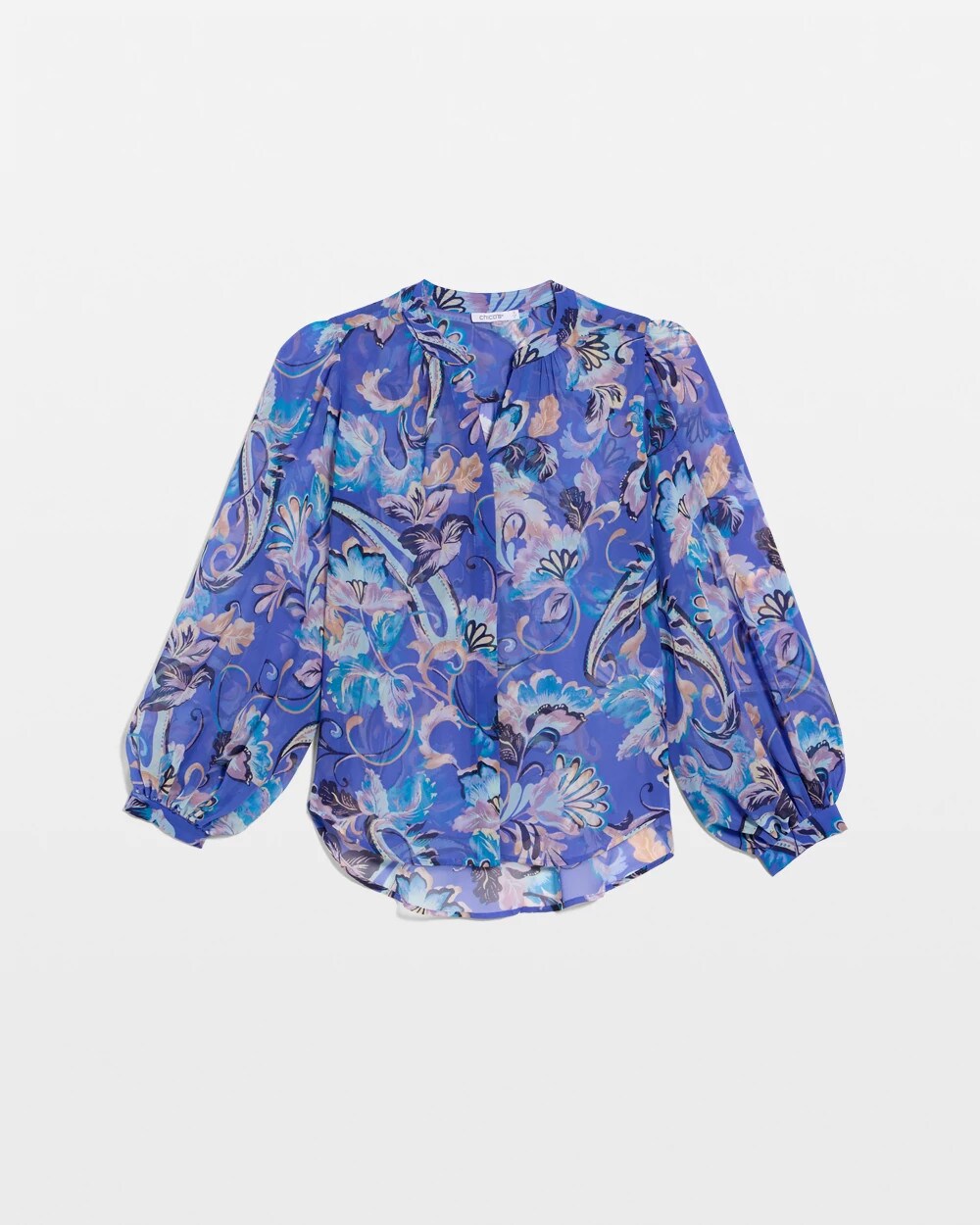 Georgette Paisley Blouse