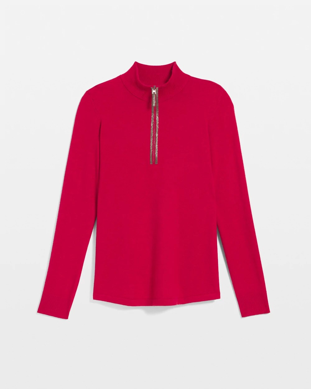 Zenergy Luxe Half Zip Pullover Top