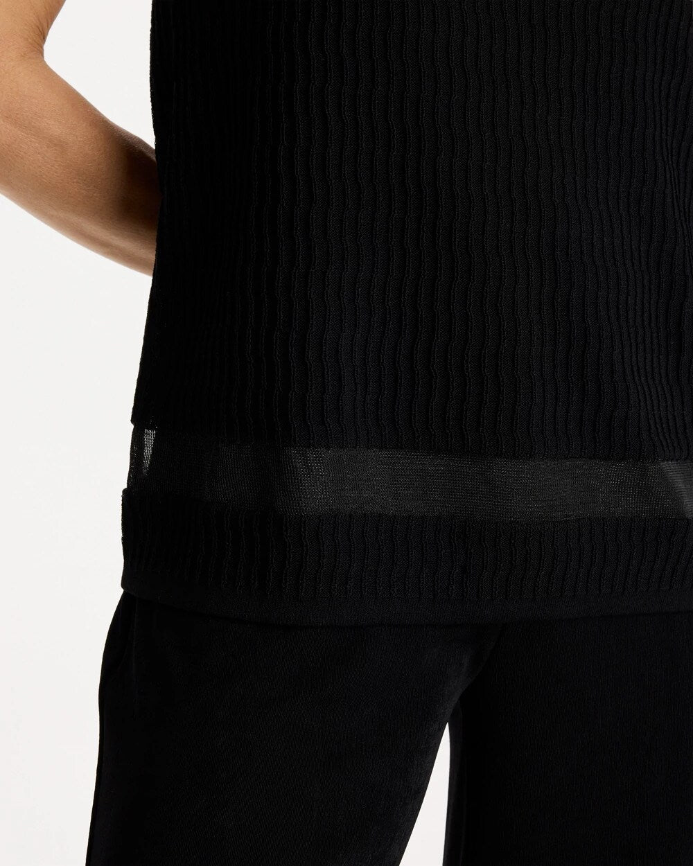 Travelers Sheer Stripe Tank