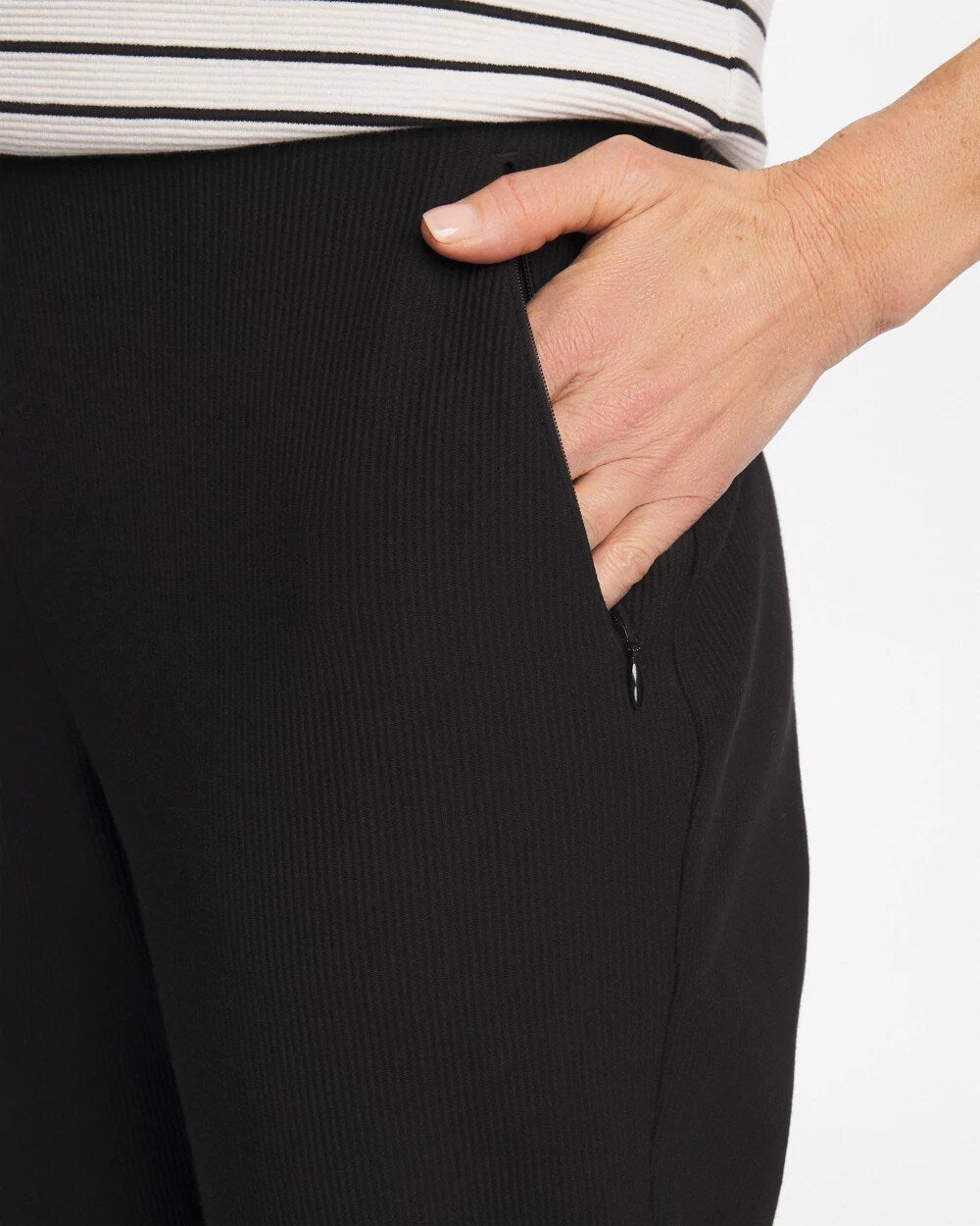 Zenergy Ottoman Knit Ankle Pants