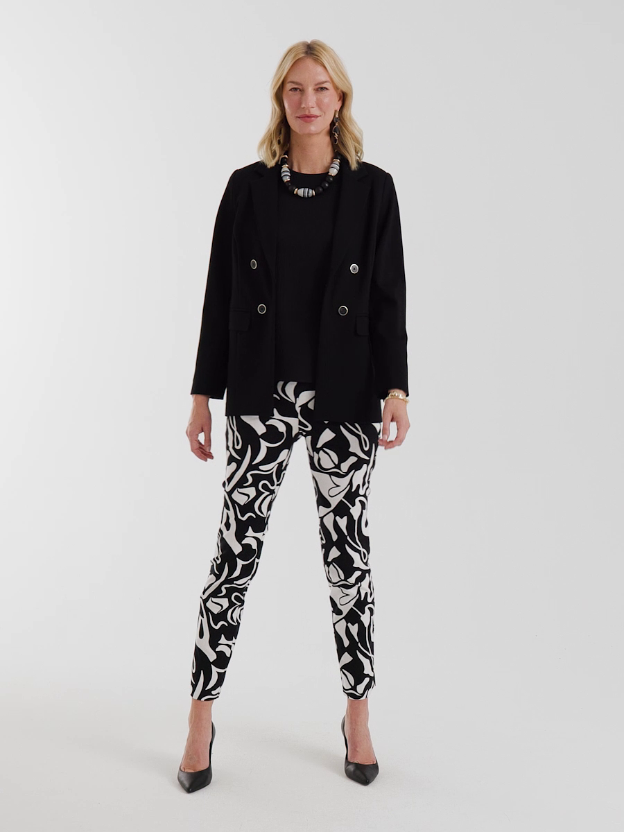 Brigitte Slim Artisanal Ankle Pants