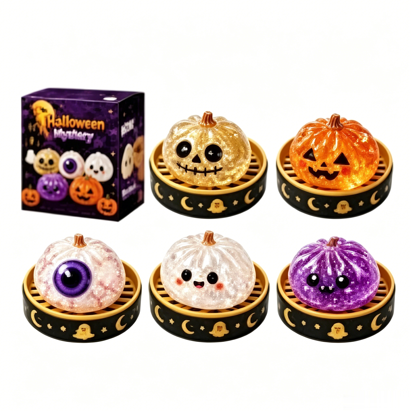 ๐๐ป Last Day 50% OFF โ Adorable Halloween Ghost Squishies You Can't Put Down! ๐๏ธ