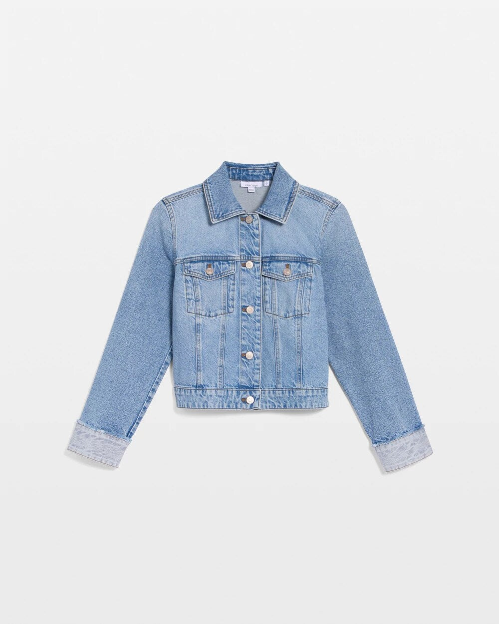 Denim Soft-Stretch Structured Jacket