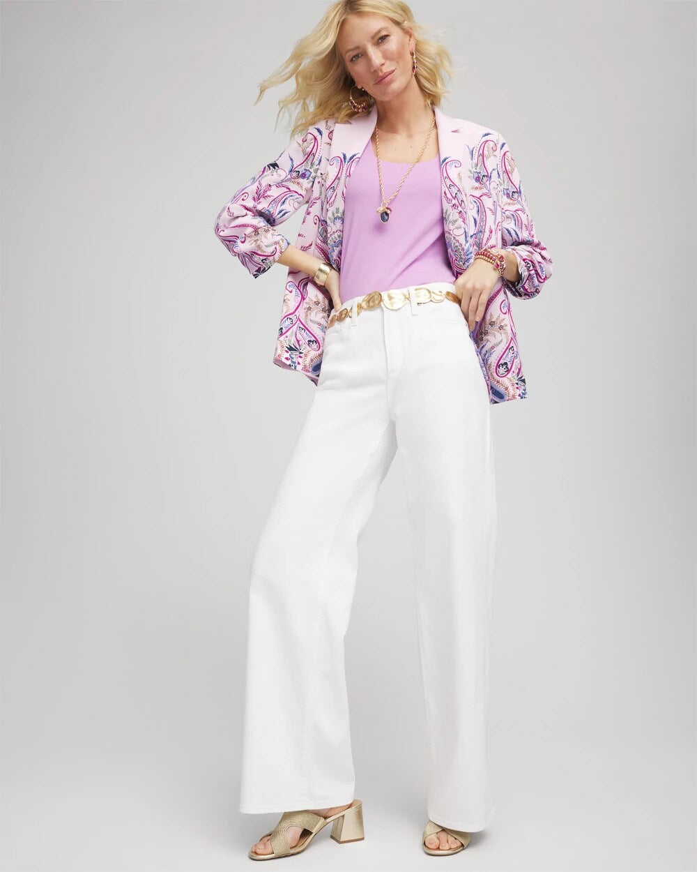 So Slimming High-Rise Wide-Leg Jeans