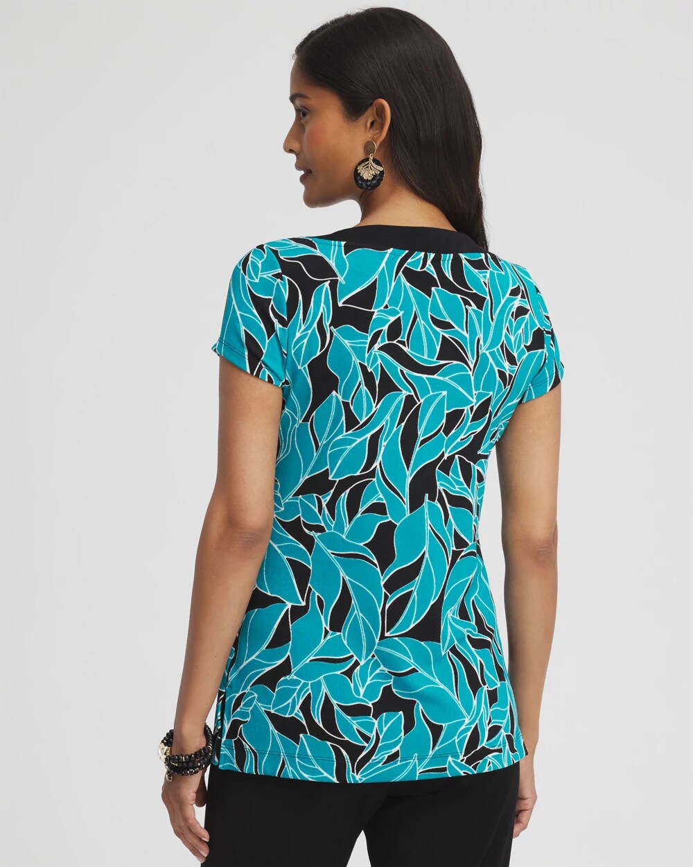 Travelers Leaves Cap Sleeve Kurta