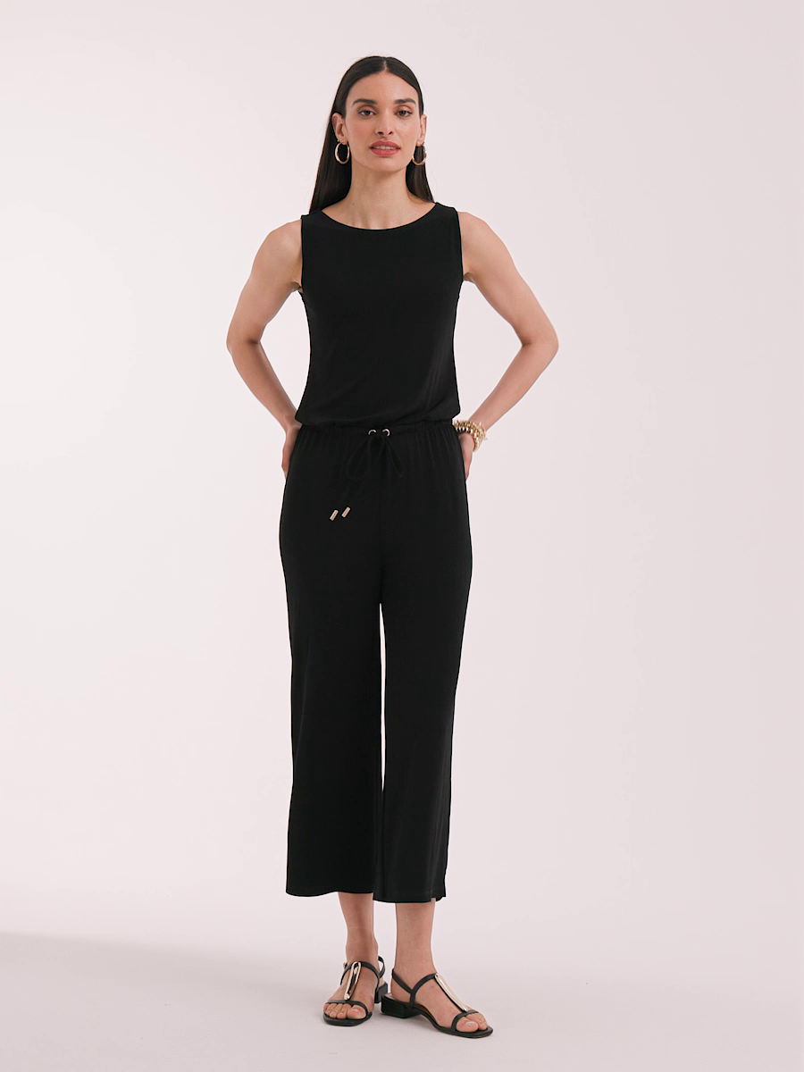 Travelers Tie Waist Jumpsuit