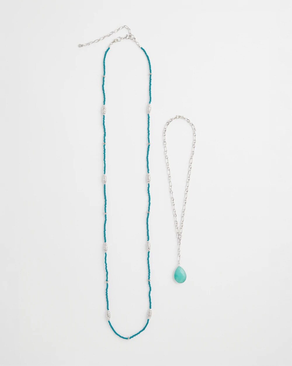 Convertible Beaded Pendant Necklace