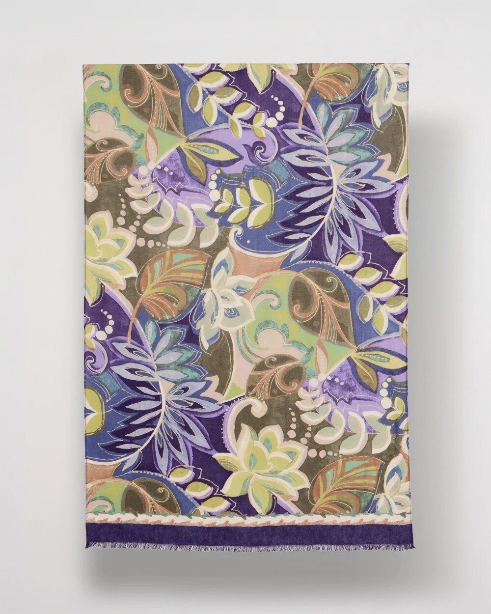 Printed Oblong Scarf