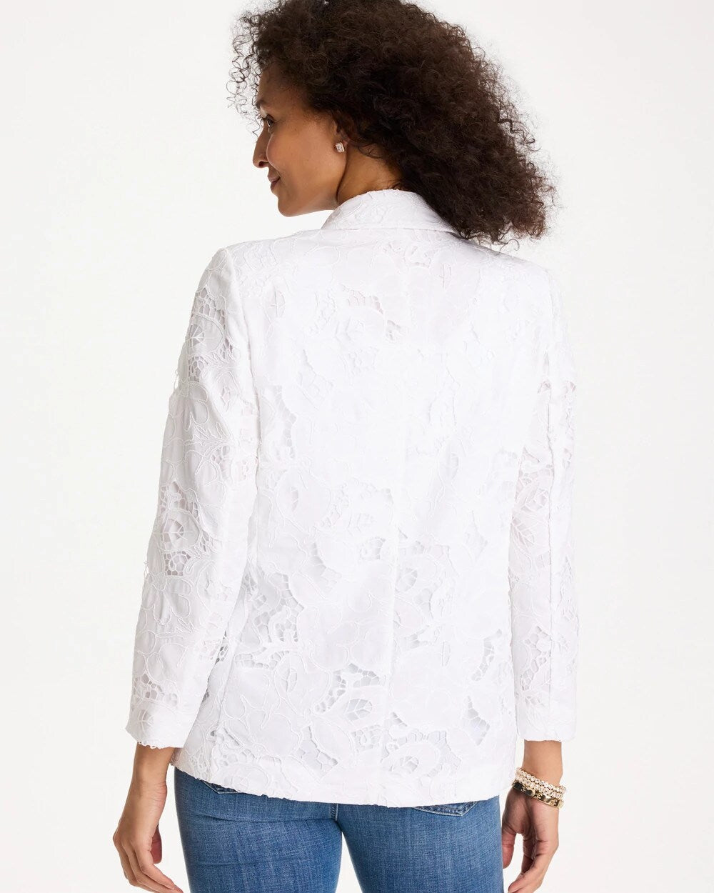 Classic Lace Blazer