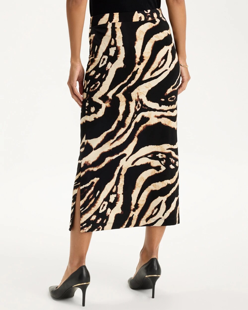 Travelers Safari Midi Skirt