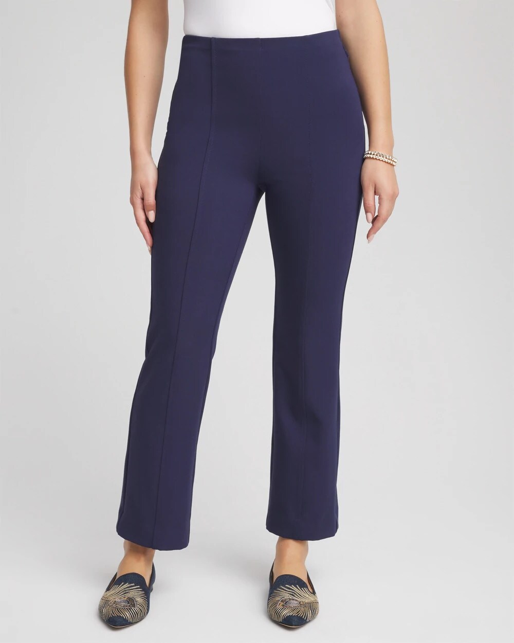Lightweight Juliet Flared Ankle Pants