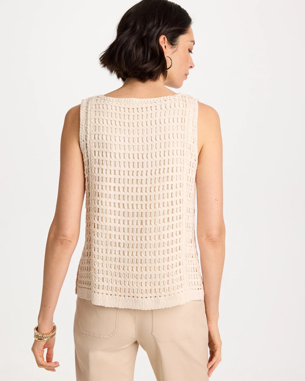 Crochet Sequin Tank