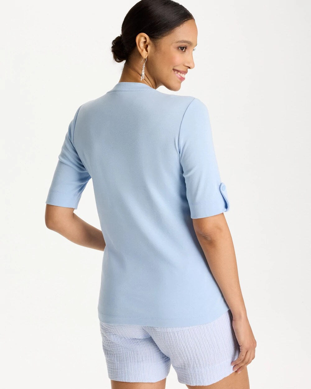 Pima V-Neck Tee