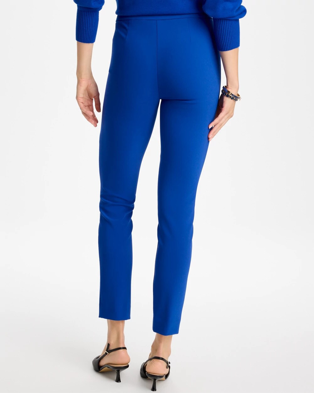 Juliet Knit Slim Ankle Pants