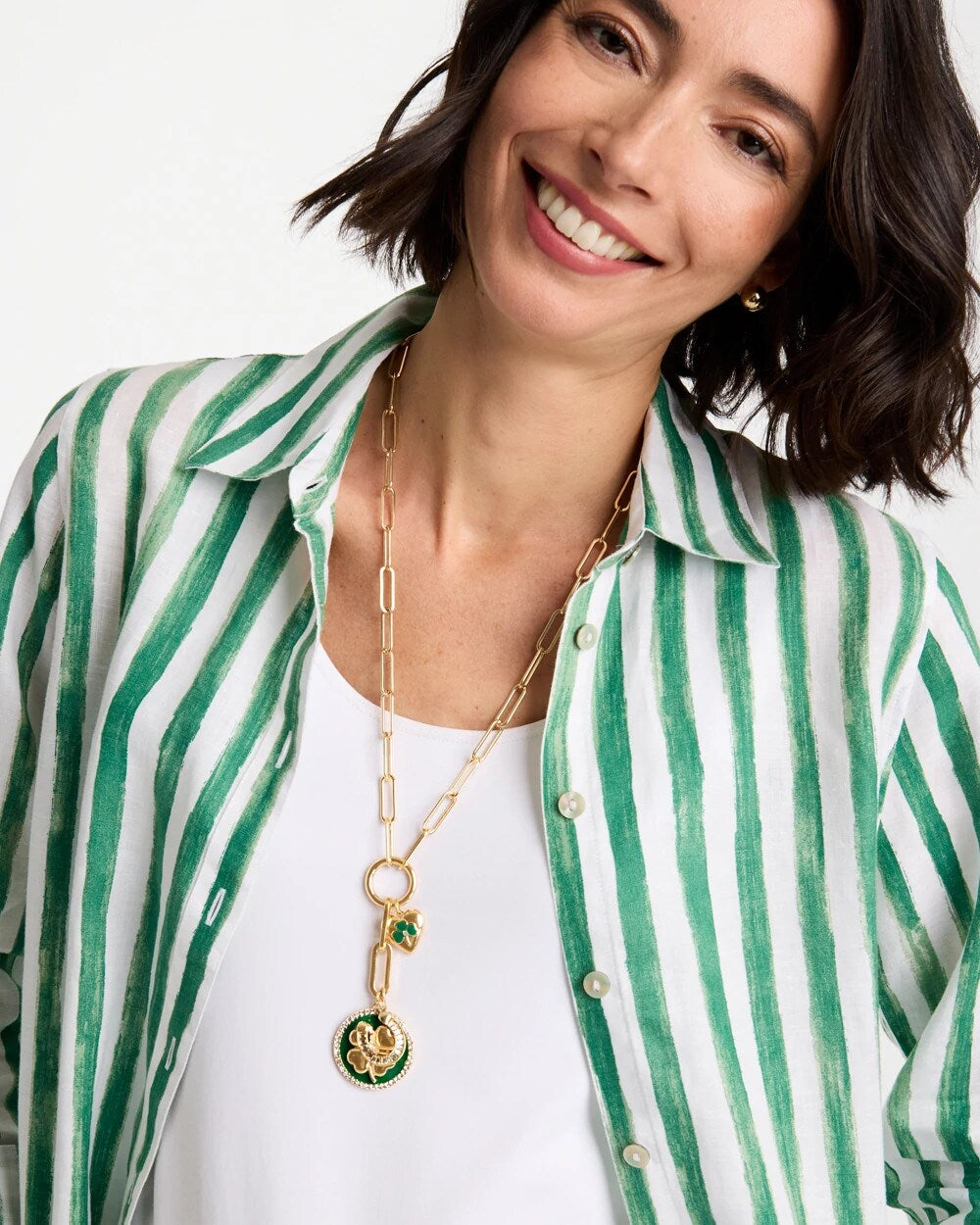 Lucky Charm Twice As Nice Necklace