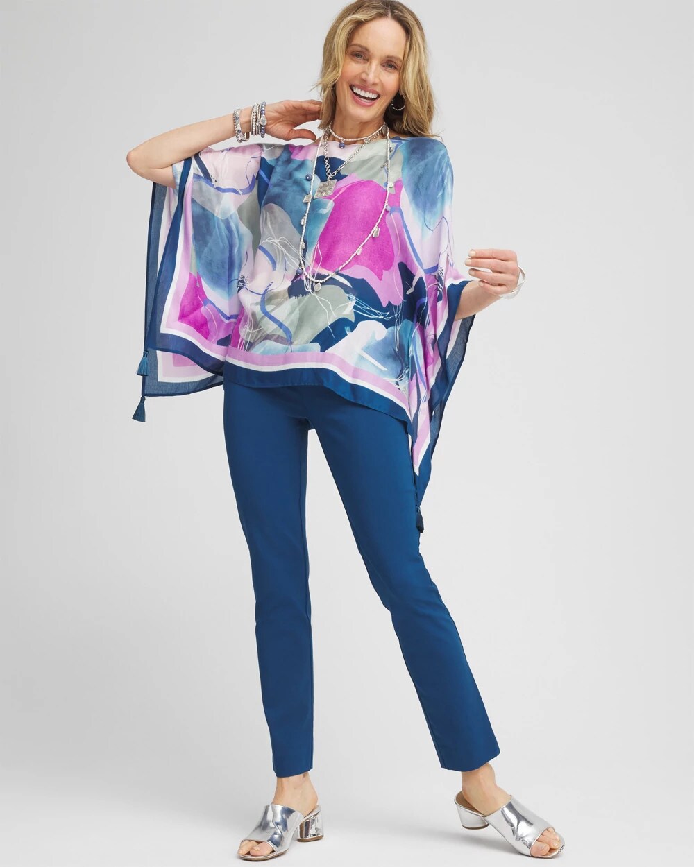 Brigitte Pull-On Slim Ankle Pants