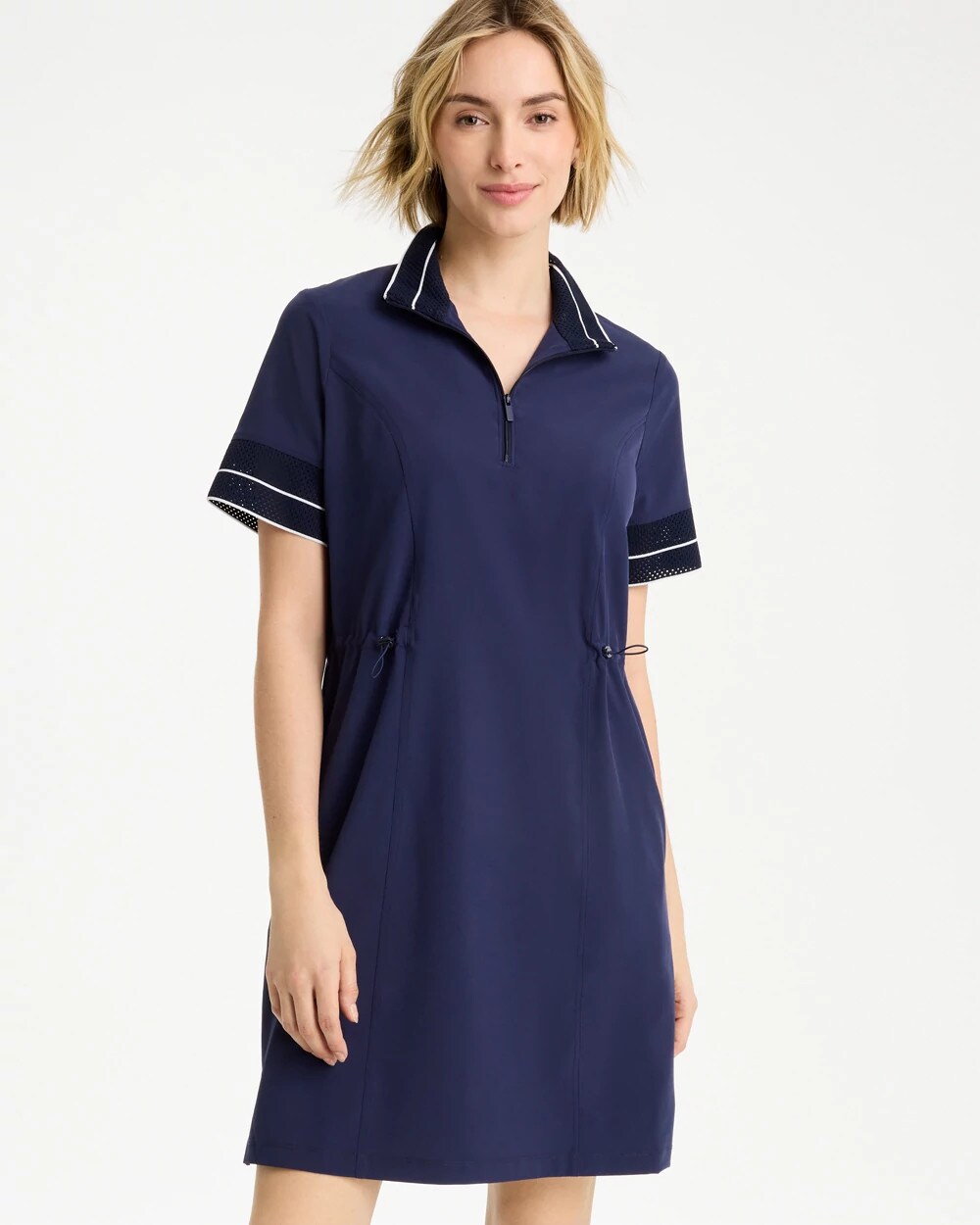 Zenergy UPF Mesh Trim Dress