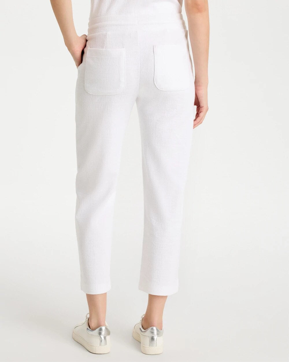 Zenergy Crosshatch Knit Cropped Pants