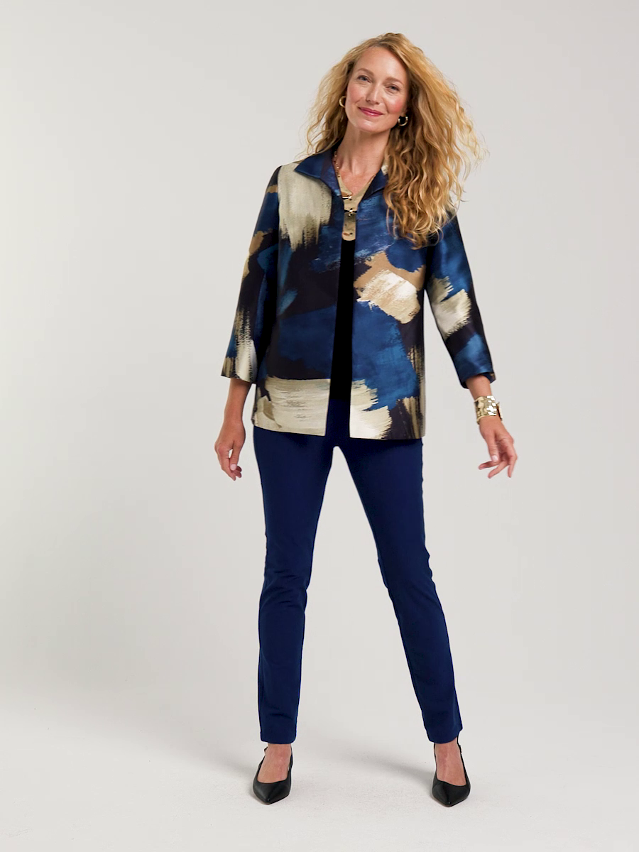 Travelers Collection Crepe Ankle Pants
