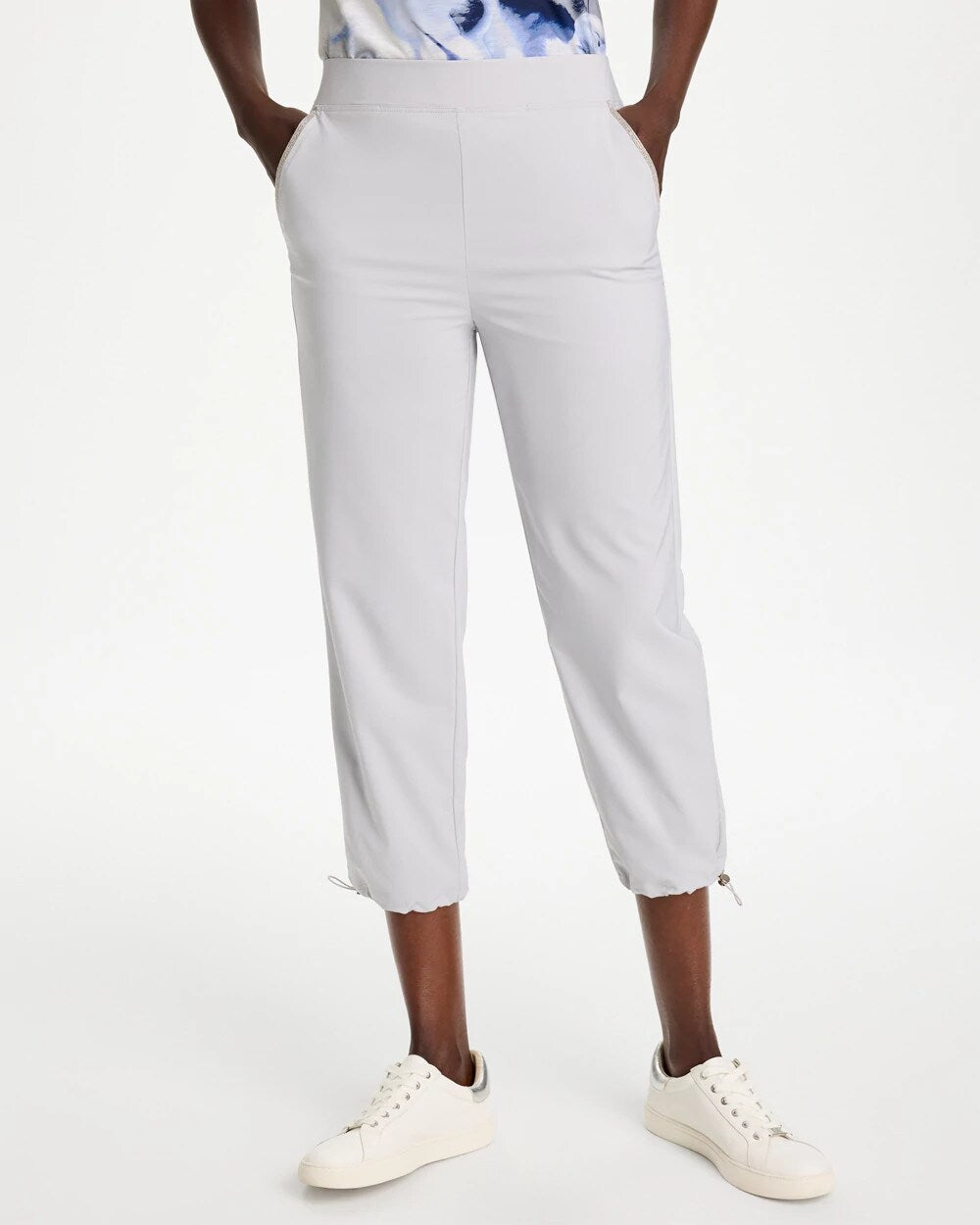 Zenergy UPF Pull-On Caviar Cropped Pants