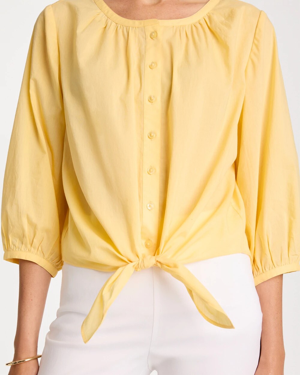 Tie-Front Top