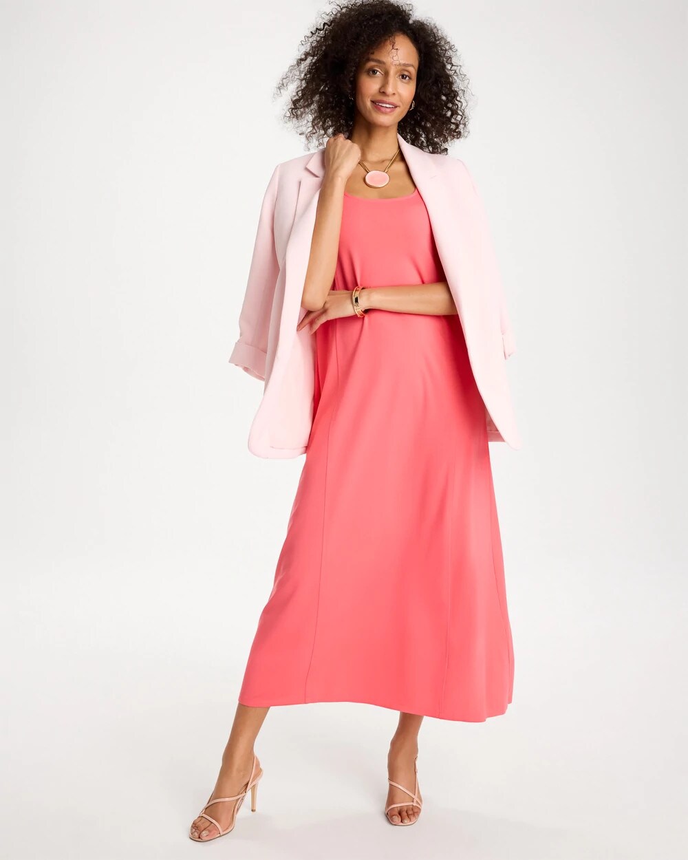 Seamed Knit Dress
