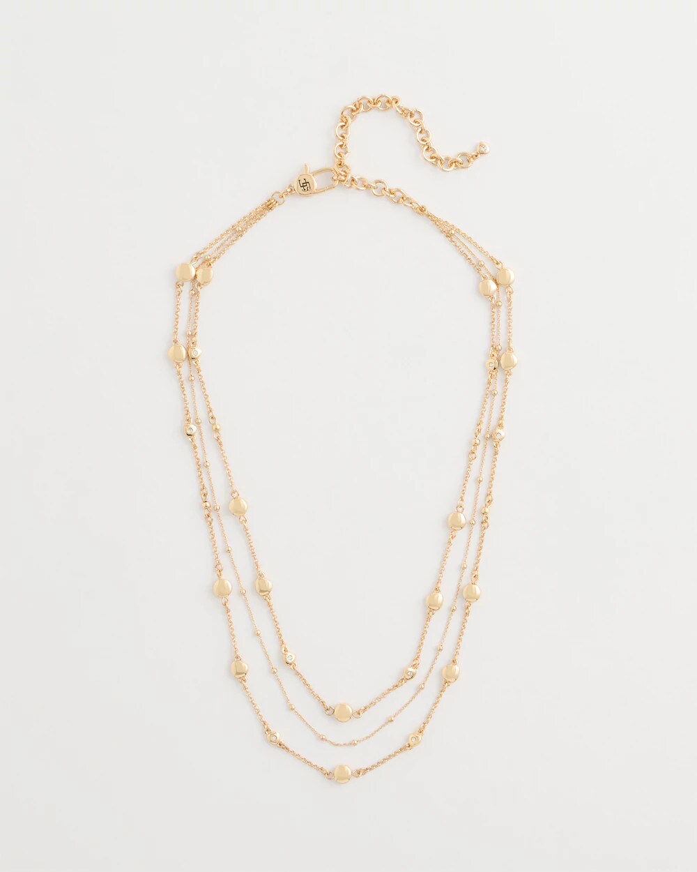 Short Multi-Strand Illusion Necklace