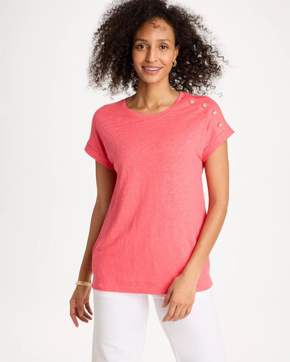 Linen Button Tunic