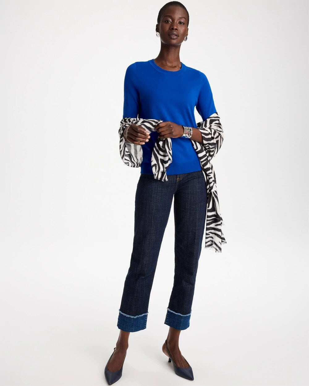 Ella Short-Sleeve Sweater