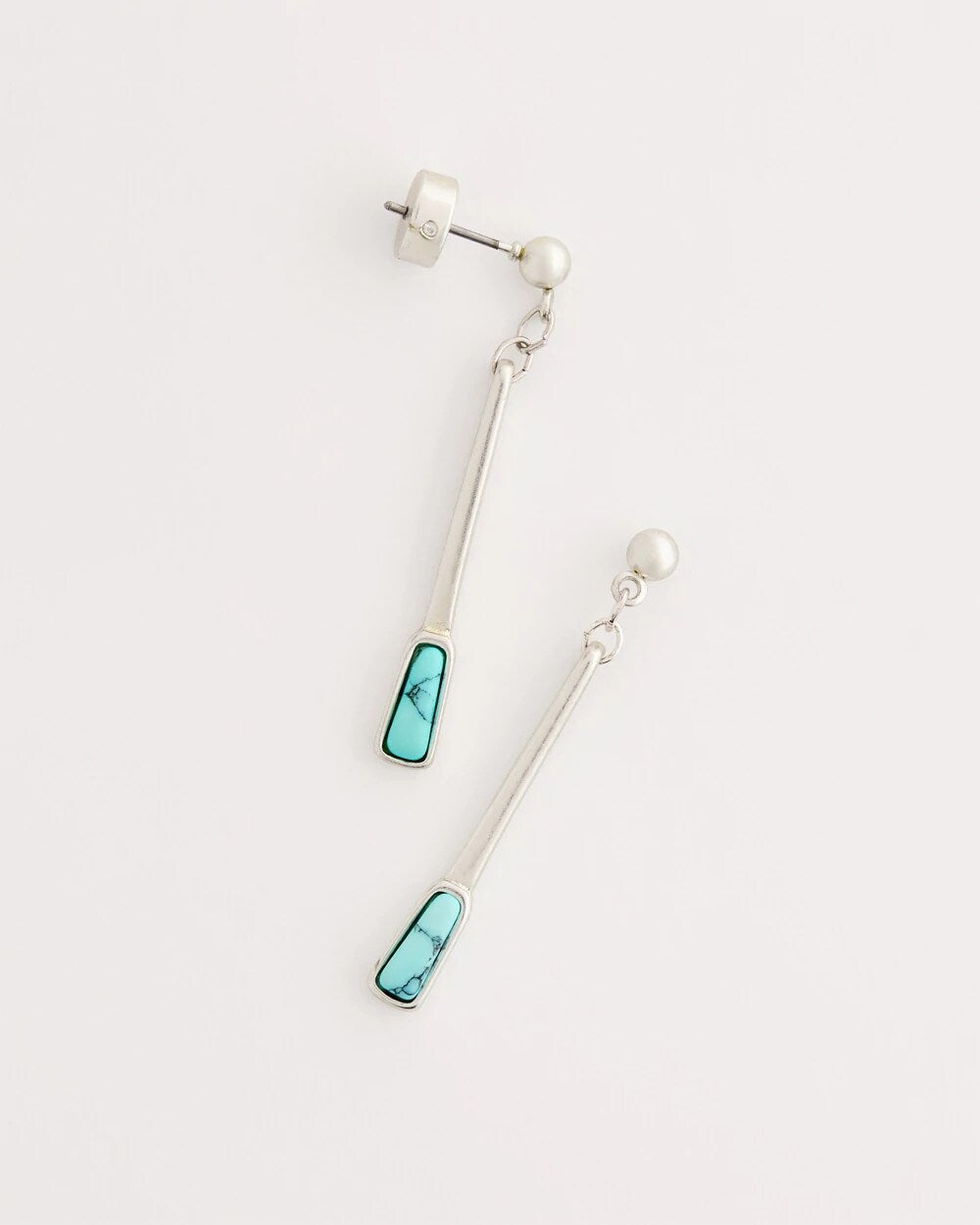 Linear Drop Earrings